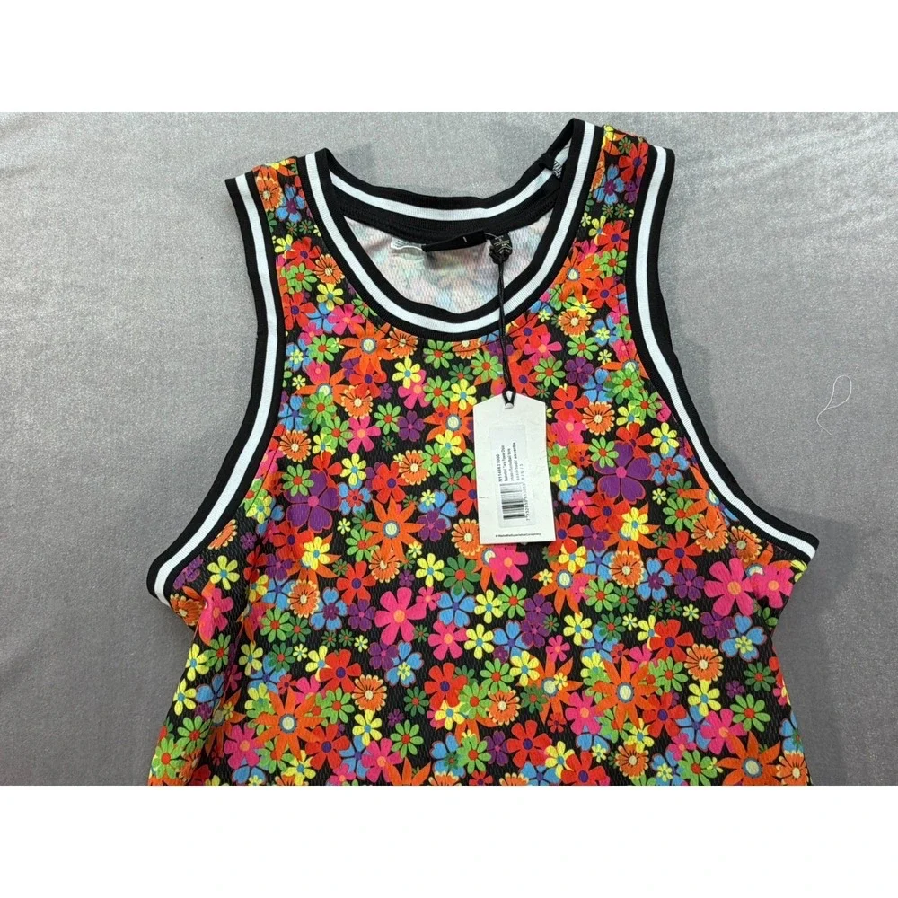 NWT WESC Flower Basketball Tank Top Size Small Men - Picture 3 of 11